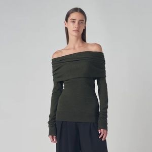 Kaisely Dark Green Sweater